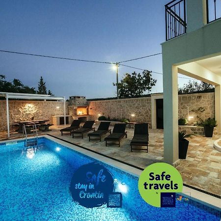 Villa Castello Coza Zadarvillas Vinjerac Bagian luar foto