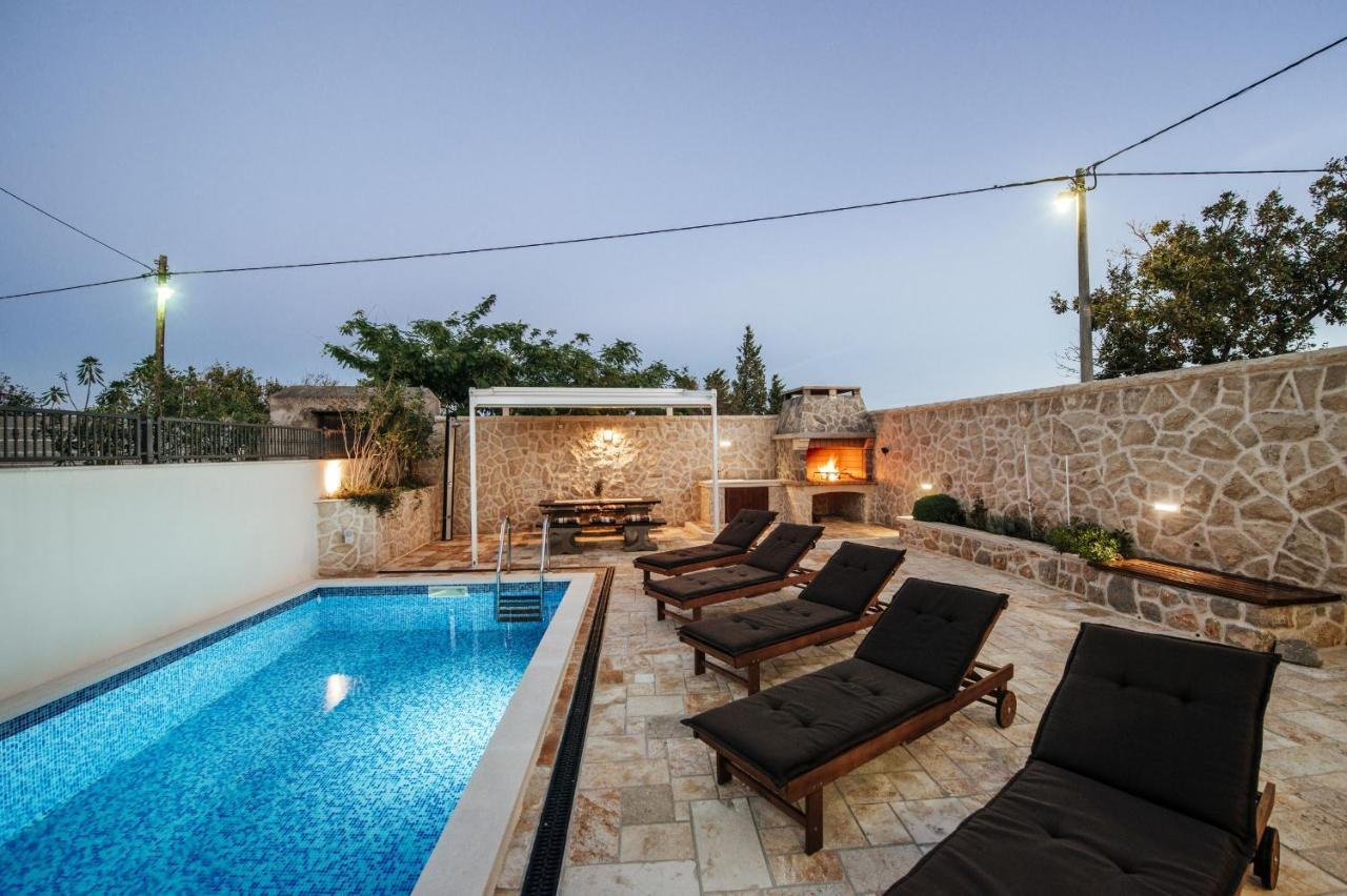 Villa Castello Coza Zadarvillas Vinjerac Bagian luar foto
